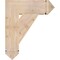Ekena Millwork Traditional Arts & Crafts Smooth Bracket, Douglas Fir, 5 1/2"W x 20"D x 24"H BKT06X20X24TRA03SDF - alternate 3